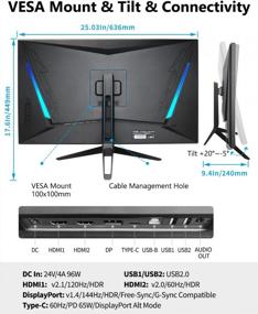 img 2 attached to FYHXele Monitor 3840x2160 FreeSync 2XDisplay 144Hz, Blue Light Filter, Built-In Speakers, Anti-Glare Coating, FYMN28U, HD