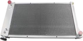 img 1 attached to 🌬️ High Performance Cooling Upgrade: Primecooling 52MM 3 Row Core Aluminum Radiator for 1967-1972 Chevy/GMC C/K 10 20 30 Jimmy Pickup Truck