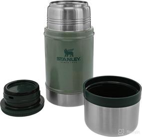 img 3 attached to 🥣 Stanley 10-07936-001 Classic Food Jar Hammertone Green: Legendary 24OZ / .7L Thermos