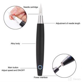 img 1 attached to 💆 Professional Cartridge Eyeliners for Rechargeable Microblading
