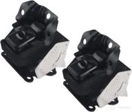 engine motor mount a5365hy compatible with 2007-2014 tahoe silverado suburban avalanche sierra yukon escalade 15854941 15854939, set of 2 (left & right) logo