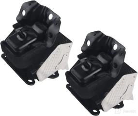 img 4 attached to Engine Motor Mount A5365HY Compatible with 2007-2014 Tahoe Silverado Suburban Avalanche Sierra Yukon Escalade 15854941 15854939, Set of 2 (Left & Right)