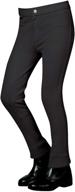 👖 saxon childs adjustable waist jodhpur: trendy girls' pants & capris for comfort and style logo
