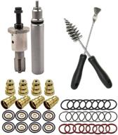 yue injector sleeve cup removal & installation tool + cleaning brush | 7.3l ford powerstroke injector sleeve cup removal tool & install kit (94-2003) логотип