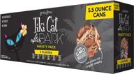 🐱 tiki cat after dark grain free wet food: meaty blend with chicken, organ meats (liver, gizzards, and heart) for cats & kittens логотип