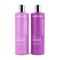 🔆 pravana perfect blonde hair care shampoo & conditioner combo logo