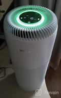 img 1 attached to Kitfort Air Purifier KT-2813, white review by Anastazja Jdrzejewsk ᠌