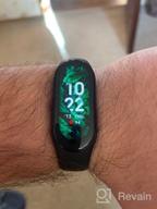 img 1 attached to Smart Xiaomi Mi Band 7 Global bracelet for Russia, black review by Makoto Ueba ᠌