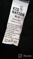 img 1 attached to Kid Nation Unisex Heather Charcoal Girls' Clothing for Leggings review by Brooke Wenzel