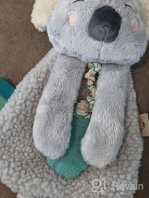 img 5 attached to Koala Itzy Lovey с прорезывателем, текстурированными лентами и болтающимися руками; С Crinkle Sound, Sherpa Fabric и Minky Plush - от Itzy Ritzy
