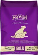 🐶 15 lb fromm gold small breed adult dog food logo