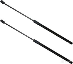 img 4 attached to Premium Front Hood Struts Lift Supports (Set of 2) Compatible with Acura 2007-2013 MDX - Shock Gas Spring Prop Rod Available