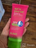 img 1 attached to B.Tan Sunscreen SPF 30 Body Lotion - Vegan & Cruelty-Free With Vitamin C, Jojoba & Argan Oil For Hydration, Quick Absorption, And Sheer Coverage. Reef-Safe And Weighing 7 Fl Oz, Your BFF For Summer. review by Jason Hymon