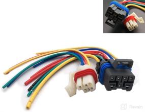 img 4 attached to 🔌 Aokus Transmission Pigtail Kit: Ultimate Connector for GM 4-Speed Autos 1995-2004 - Compatible with 4L60e 4L80e - PRNDL Sensor Switch, Reverse Light & More!