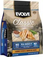 🐱 classic deboned chicken and brown rice recipe cat food - evolve, 3lb логотип