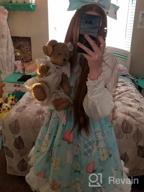 img 1 attached to 👸 Sleeveless Princess Dress for Girls with Smiling Angel Print - Perfect Summer Clothing review by Curtis Richardson