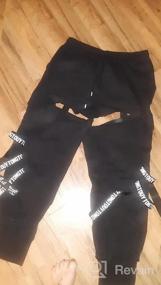 img 8 attached to Сочетание стиля и комфорта: мужские спортивные штаны ONTTNO с эластичной резинкой на талии