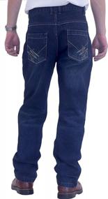 img 2 attached to BOCOMAL FR Pants For Men Heavy Duty Flame Resistant Jeans Washed Work Jeans