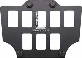 img 3 attached to SAUTVS Center Dash Console Switch Plate Panel For Honda Talon 1000R / 1000X / 1000X-4 2019-2021 - Optimized For Better Visibility And Accessibility With Convenient Rocker Switches (1PCS)