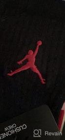 img 3 attached to 🧦 Носки Nike Air Jordan Jumpman Crew для мальчиков - старшие классы (3 штуки)