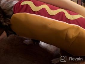 img 3 attached to Large Rasta Imposta Hot Dog Halloween Costume