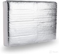 🏕️ wankic rv skylight cover: energy-efficient camper vent insulator for 14x22x3 inch vents logo
