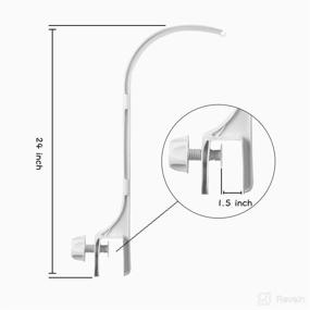 img 3 attached to HLEEDUO 24 inch Mobile Arm for Crib: Enhance Your Nursery with the Best Baby Mobile Holder