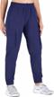 versatile women's hiking, workout and lounge cargo joggers for casual outdoor activities and sweatpants logo