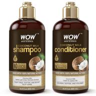 🥥 revitalize and nourish your hair with coconut milk shampoo conditioner - 500ml logo