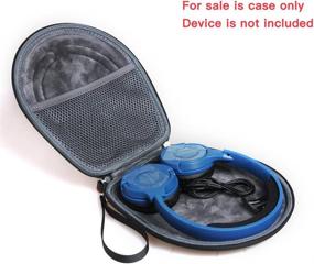 img 3 attached to Protective Hard EVA Travel Case for AmazonBasics Lightweight On-Ear Headphones