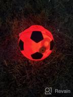 img 1 attached to Score Big With The Nightmatch Light Up LED Soccer Ball - Official Size 5 And Waterproof For Endless Fun At Night review by Landon Bandepalli