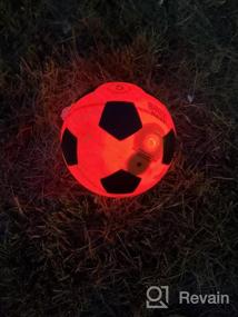 img 5 attached to Score Big With The Nightmatch Light Up LED Soccer Ball - Official Size 5 And Waterproof For Endless Fun At Night