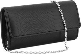 img 4 attached to Naimo Dazzling Clutch Evening Detachable Women's Handbags & Wallets : Clutches & Evening Bags