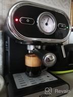 img 2 attached to Rozhkovy coffee maker Kitfort KT-702, black review by Gabriela Grenda ᠌