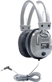 img 4 attached to HamiltonBuhl SC-7V SchoolMate Deluxe Stereo Headphone with 3.5mm Plug, 🎧 Volume Control, Leatherette Cushions, Replaceable, Heavy-duty, Reclosable Bag, On-Ear Cup Volume Control