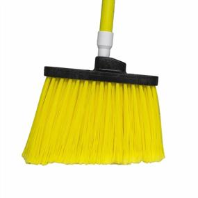 img 1 attached to UltraSource Commercial Angle Broom, 54", Yellow