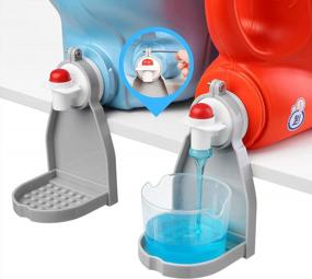 img 4 attached to Keep Your Laundry Room Neat With Besuerte'S Durable Detergent Cup Holder - Set Of 2