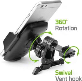 img 1 attached to Cellet Vehicle Air Vent Phone Holder: Universal Cradle for iPhone 11 Pro Max, Galaxy S10, Pixel 4 & More