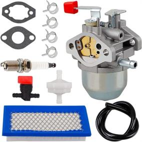 img 4 attached to 🔧 Generac 4000XL Parts 4000 EXL Carburetor 78601 Air Filter Kit for Ferilter 0C1535ASRV Nikki 97747 C1535 GN220 GH220HS W436BRE T44 35PDS396829 0C1535AESV Sears Troy Built Portable 7.8HP Generators