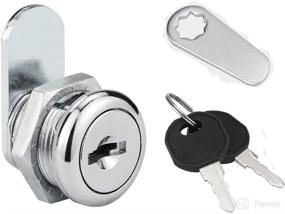 img 4 attached to 🔒 Secure Your Valuables with a Truck Tool Box Lock – 1-Pack Independent Keyed Cam Lock Replacement Kit for Trucks, Trailers, RV Boxes, Mailboxes, Cabinets, and Drawers