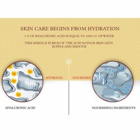 img 1 attached to Hydrating And Clarifying 24K Gold Anti-Aging Face Mask Infused With Hyaluronic Acid By BIOAQUA