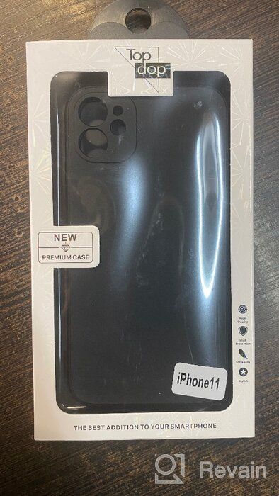 img 1 attached to 📱 Silicone Shockproof Bumper Protective Case for Apple iPhone 11 with Camera Protection - Black review by Karen Nahm ᠌