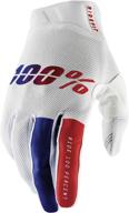 high-quality ridefit motocross gloves for mx and motor sports racing - protective gear (size small - corpo) logo
