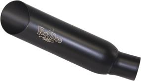 img 1 attached to 🏍️ Enhance Your Ride with VooDoo Industries VEGSXR6/7K8B Black Exhaust for Suzuki GSX-R 600/750