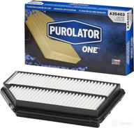 🔍 white purolatorone a35403 single advanced air filter logo