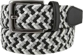 img 4 attached to Womens Stretch Braided Elastic Casual Women's Accessories in Belts