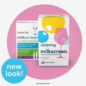 img 2 attached to Detect Alcohol In Breast Milk With Upspring Milkscreen Test Strips - Quick And Accurate Results In 2 Minutes