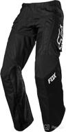 fox racing legion pant black motorcycle & powersports at protective gear logo