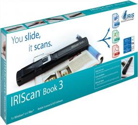 img 1 attached to Black IRIScan Book 3 Color Handheld Portable Mobile Document Image Scanner