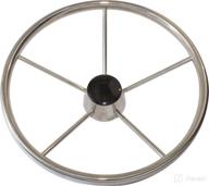 seasense stainless steering 15 inch degree logo